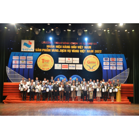 Lễ tổng kết và trao chứng nhận Nhãn hiệu hàng đầu Việt Nam - Sản phẩm vàng, Dịch vụ vàng Việt Nam 2022